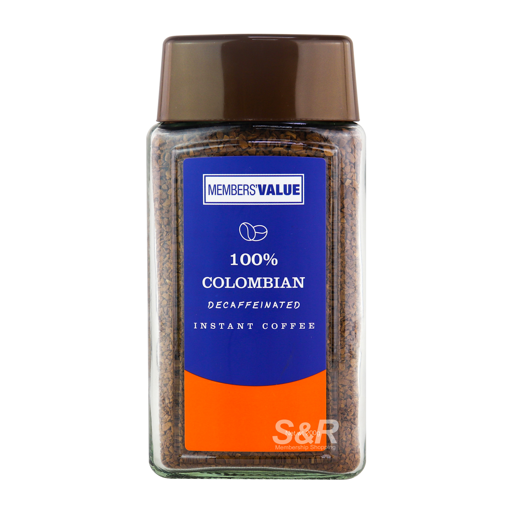 Member's Value Decaffeinated Instant Coffee 200g Member's Value Decaffeinated Instant Coffee 200g